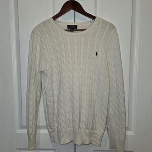 Polo Ralph Lauren Cable Knit Sweater – Women’s Size XL #0016